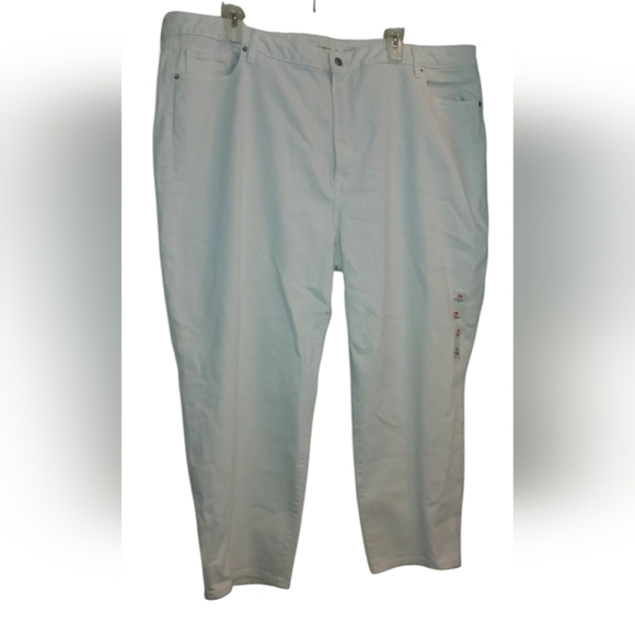 Old Navy White Og Straight Jeans - Picture 1 of 5